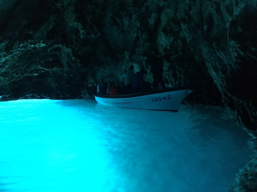 Amazing Blue Cave